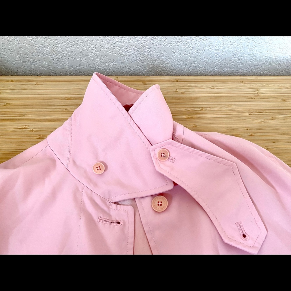 Lauren by Ralph Lauren Pink Trench Coat - Picture 8 of 9